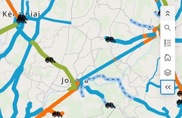 Kelių sąlygos Jonavos rajone: kur reikalingas didesnis atsargumas?