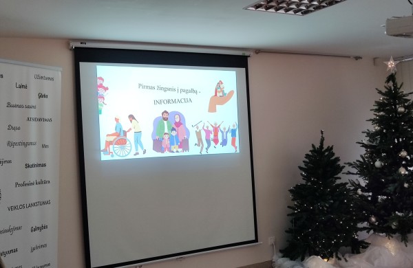 Socialinių paslaugų srities Jonavoje laukia pokyčiai: pristatytas projektas ,,Pirmas žingsnis į pagalbą - informacija"