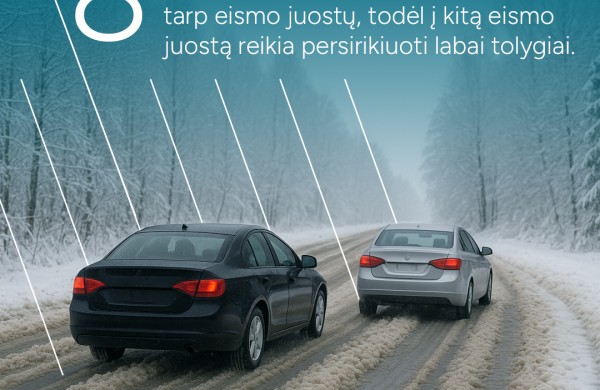 „Via Lietuva“: vairavimas besikeičiant oro sąlygoms – ką reikėtų žinoti