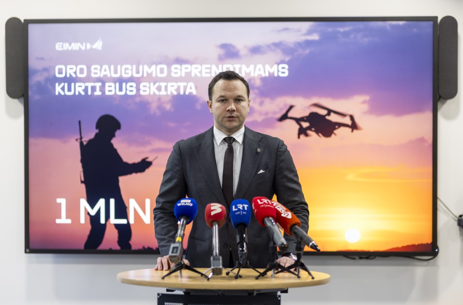EIMIN: atrinkti trys pažangiausi sprendimai Lietuvos oro erdvės saugumui užtikrinti