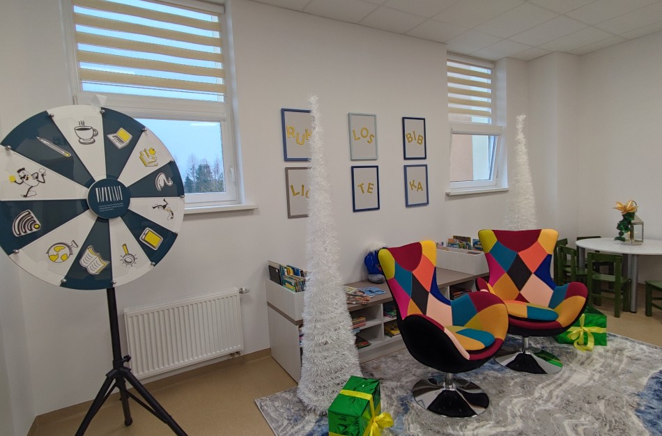 Atidaryta atnaujinta Ruklos biblioteka: lankytojų laukia netikėta staigmena