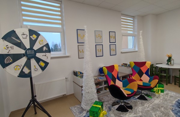 Atidaryta atnaujinta Ruklos biblioteka: lankytojų laukia netikėta staigmena