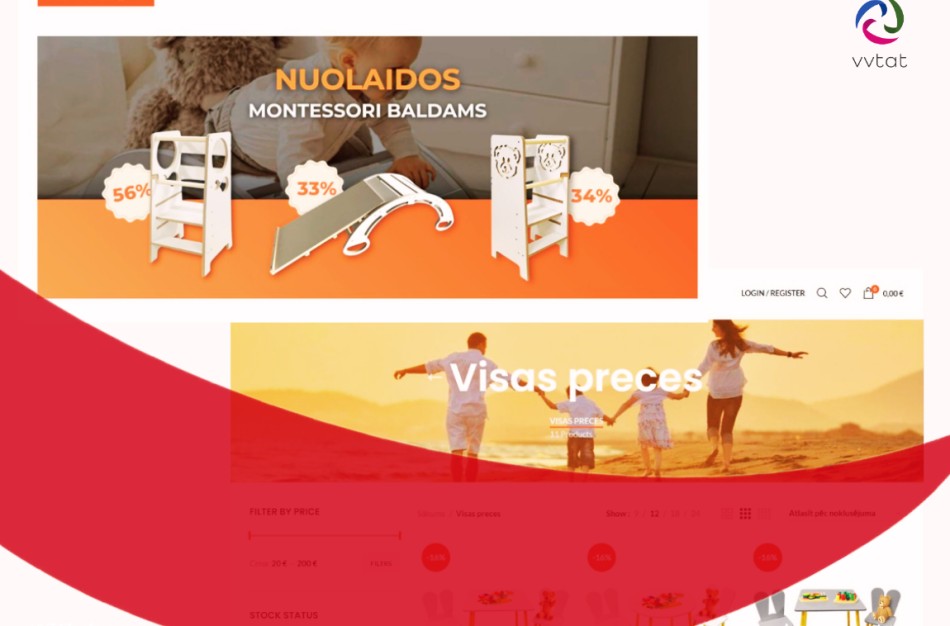 Blokuota prieiga prie elektroninių parduotuvių