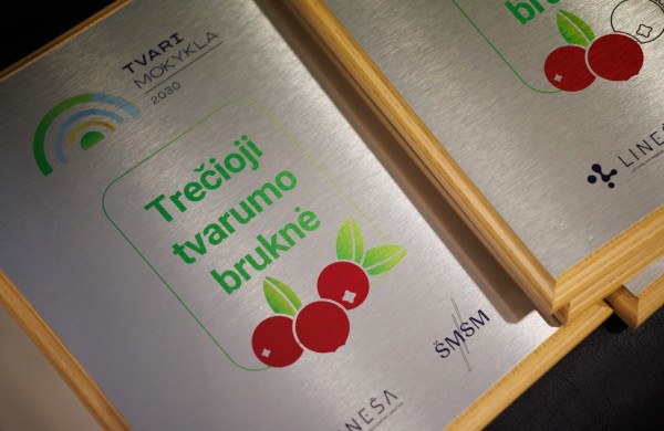 Jonavos rajono ugdymo įstaigos įvertintos Nacionaliniame tvarių mokyklų vertinime