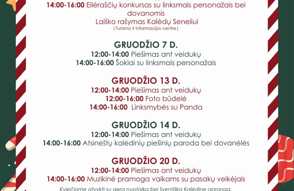 „Gyvybės pilnas Kalėdų miškas“ atveria duris pirmosioms šventinėms veikloms