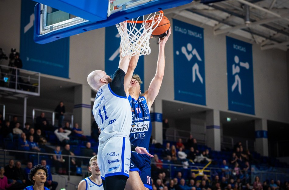„Jonava Hipocredit” antrą kartą šiame sezone pripažino klaipėdiečių pranašumą po pratęsimo