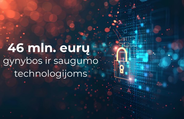 EIMIN paskirstys 46,6 mln. eurų gynybos ir saugumo technologijų kūrimui ir gamybai