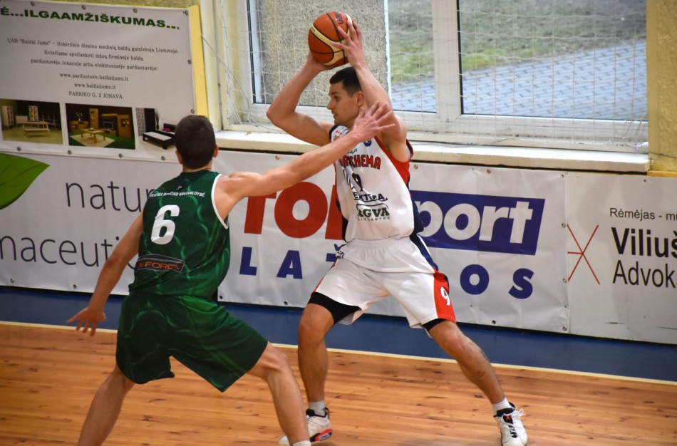 Tado Sebežiovo vedama „Petrochema-Dextera“ nukovė „Šilutę“