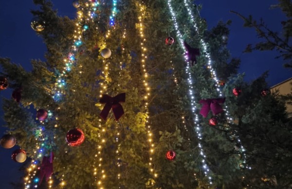 Pasigerėkime Jonavos seniūnijose įžiebtomis Kalėdų eglėmis
