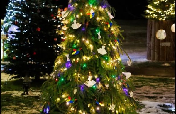 Jonavos Kalėdinių eglučių miestelyje – policijos dovanos saugumui