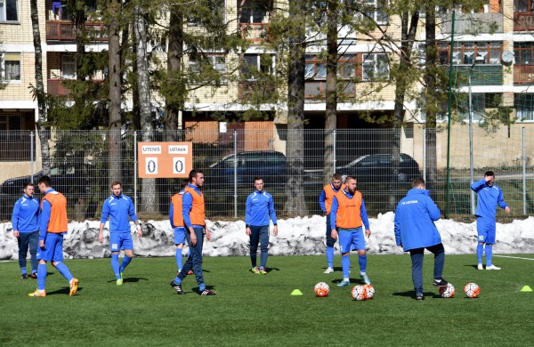 Istorinė FK „Lietava“ komandos pergalė Visagine