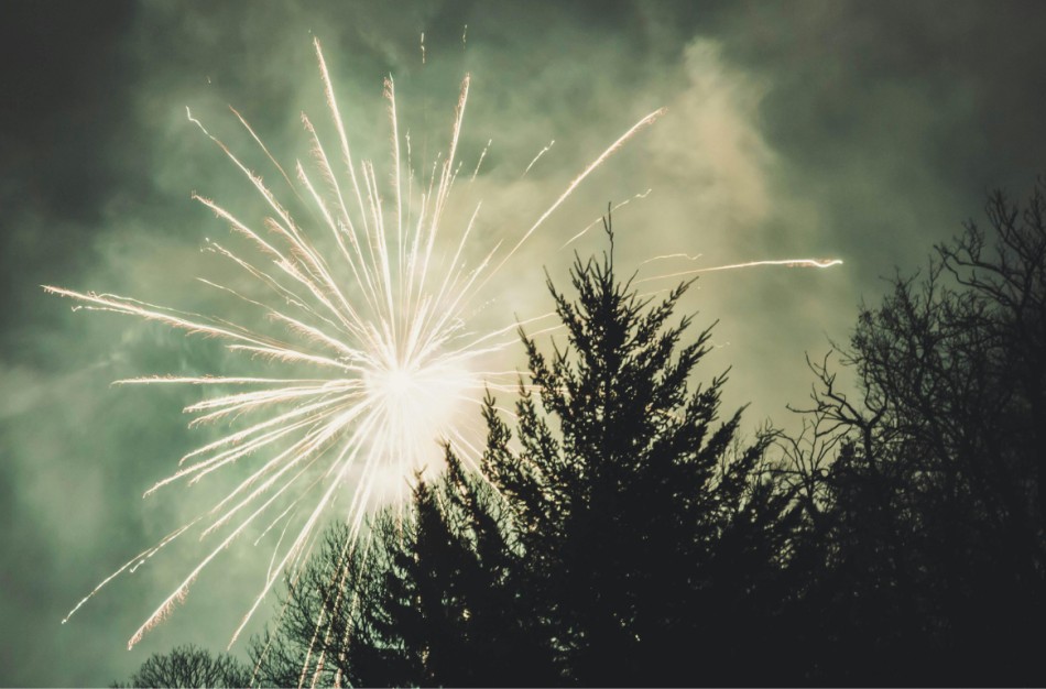 Fejerverkai Naujųjų metų naktį