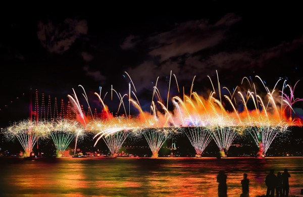 Fejerverkų spalvos: mineralai danguje ir jų pėdsakas aplinkoje