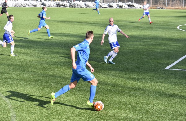 Istorinė FK „Lietava“ komandos pergalė Visagine