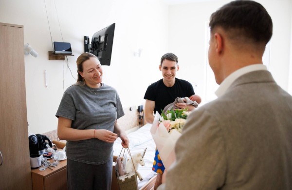 Pasveikintas pirmasis šiais metais Jonavos ligoninėje gimęs kūdikis