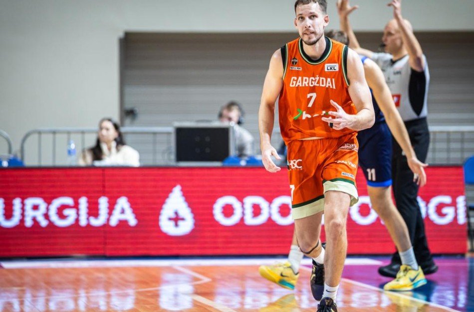 ,,Gargždai“ turėjo paplušėti dėl pergalės Jonavoje