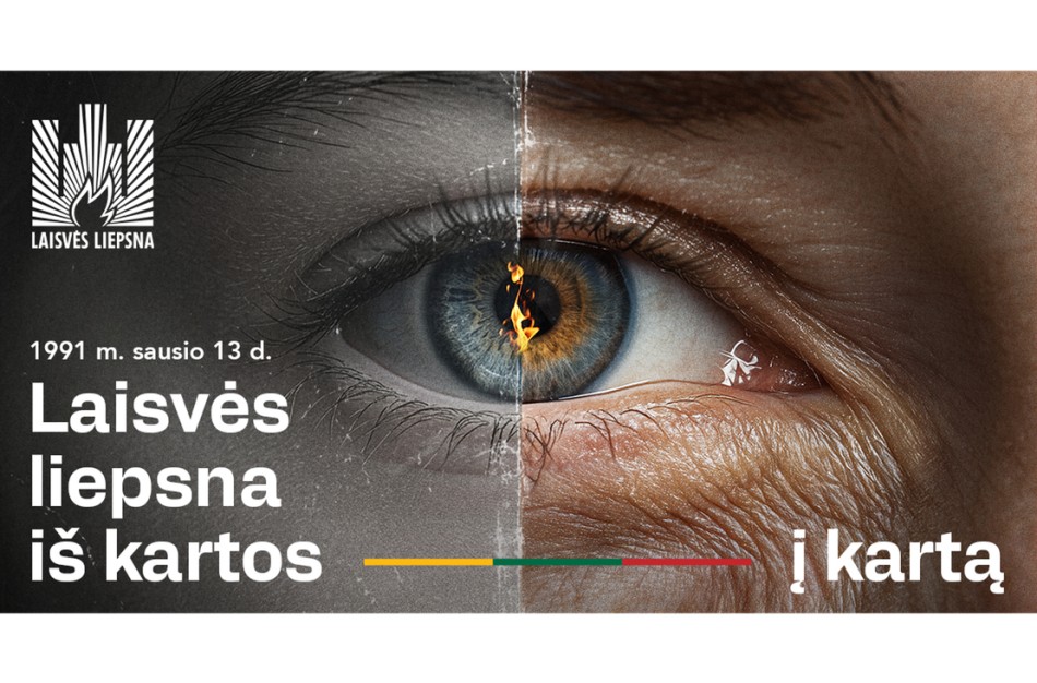 „Laisvės liepsna iš kartos į kartą“: kvietimas minėti Sausio 13-osios – Laisvės gynėjų dienos 35-metį