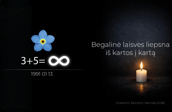 Kviečiame dalyvauti Laisvės gynėjų dienos 35-mečio minėjimo renginiuose