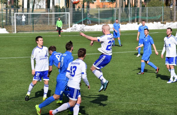 Istorinė FK „Lietava“ komandos pergalė Visagine