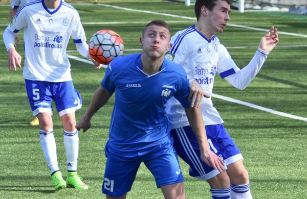 Istorinė FK „Lietava“ komandos pergalė Visagine