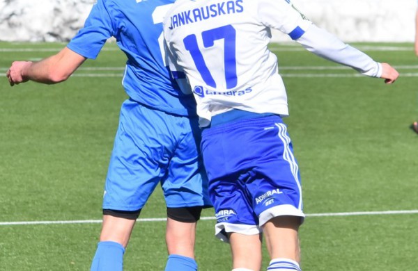 Istorinė FK „Lietava“ komandos pergalė Visagine