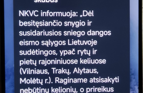 Jonavietė piktinasi: įspėjimai ateina apie Trakus ir Alytų
