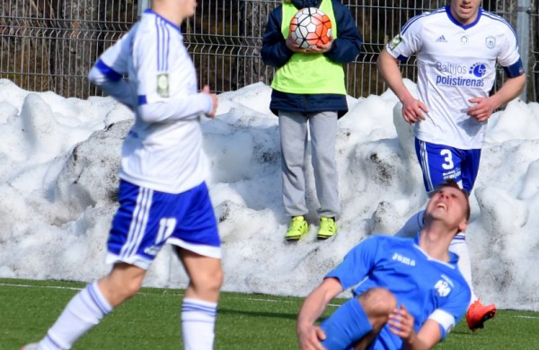 Istorinė FK „Lietava“ komandos pergalė Visagine