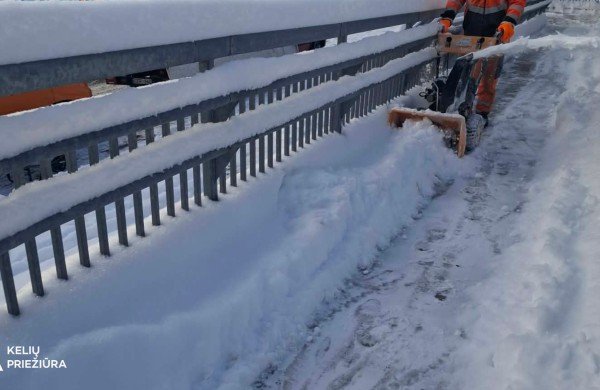 Kelininkai pateikė sniegingų dienų statistiką: skaičiai muša rekordus