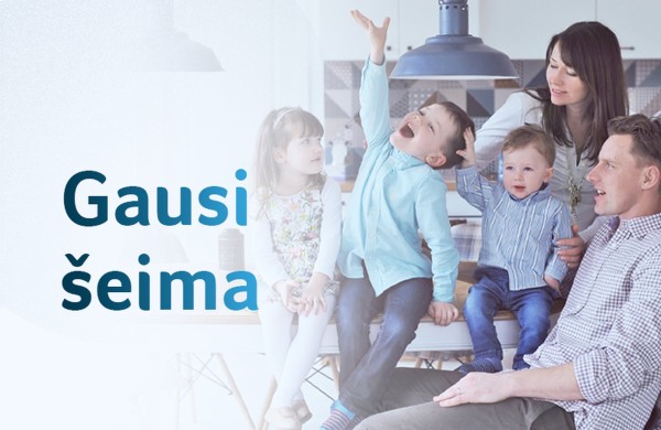Aktualu auginantiems vaikus: primenama, kas priklauso gausioms šeimoms