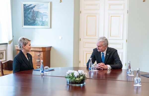 Prezidentas priėmė generalinės prokurorės N. Grunskienės priesaiką