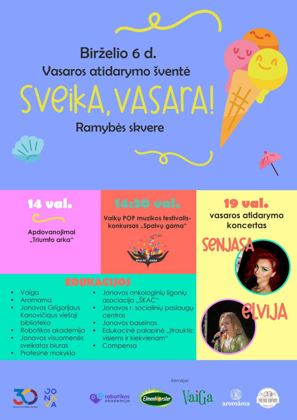 SVEIKA, VASARA!