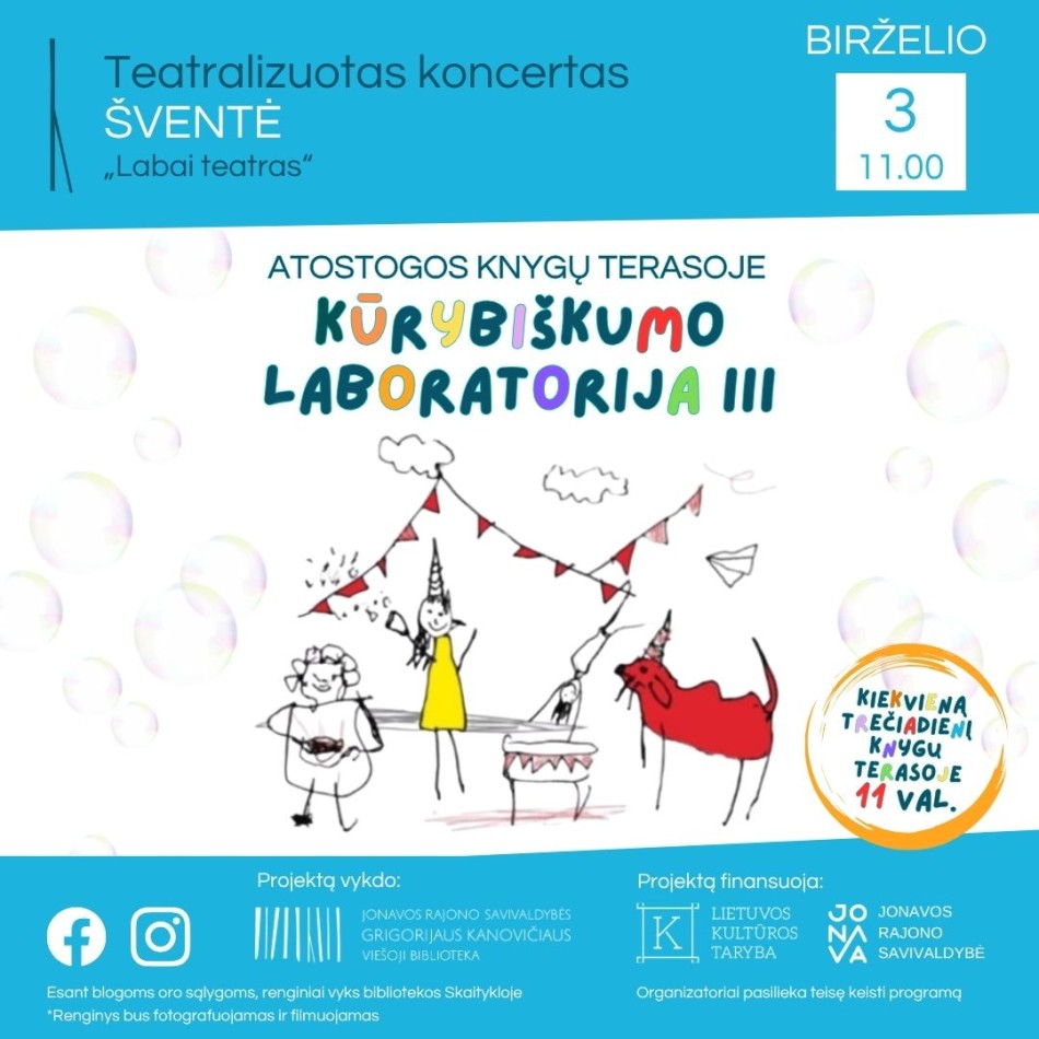 Teatralizuotas koncertas visai šeimai „Šventė“