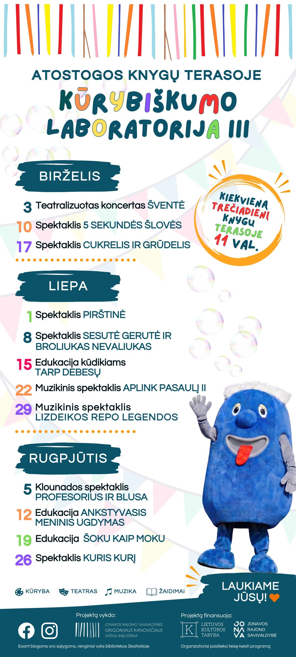 Jubiliejinė vasara ,,Knygų terasoje"