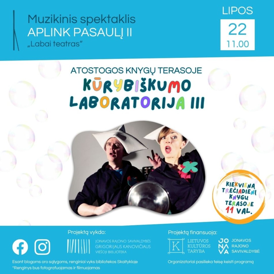Muzikinis spektaklis „Aplink pasaulį II“ 