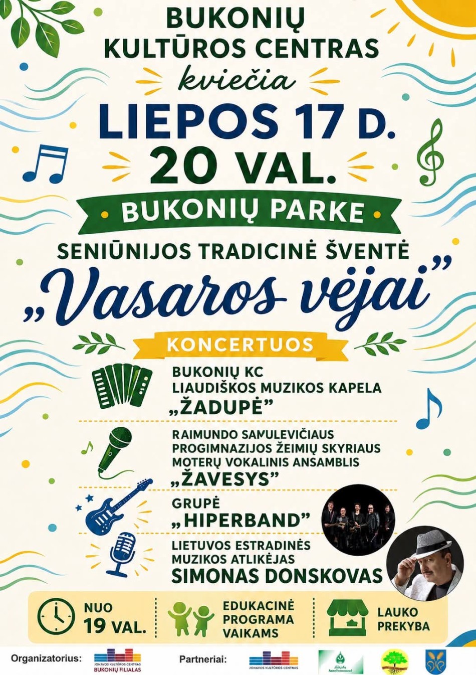 Bukonių šventė „Vasaros vėjai“
