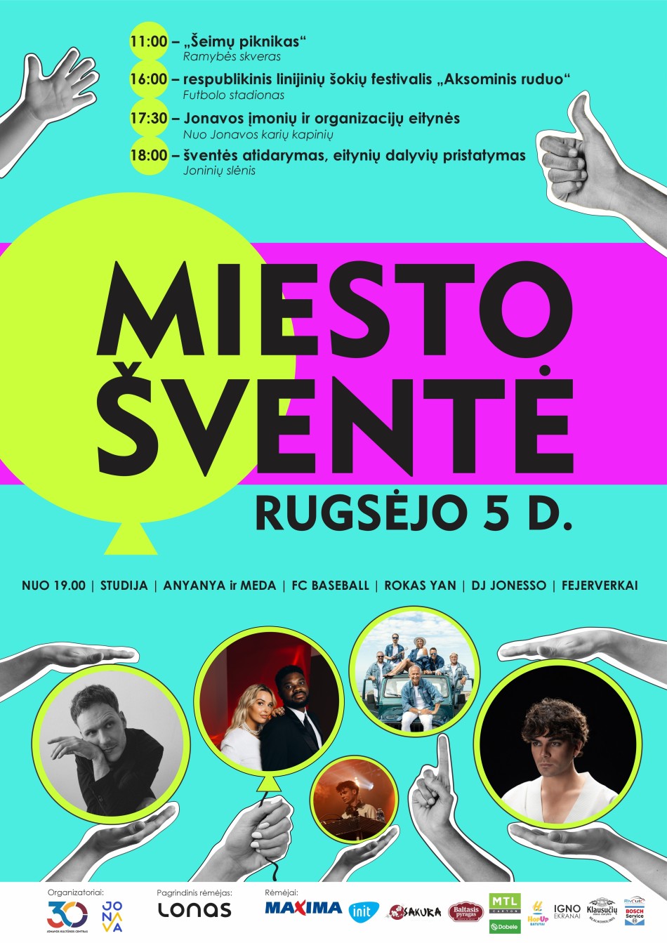 Jonavos miesto šventė - 276-asis gimtadienis
