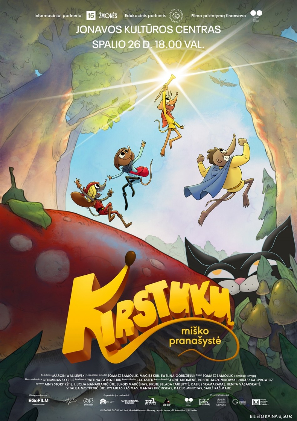 ANIMACINIS FILMAS: Kirstukų miško pranašystė