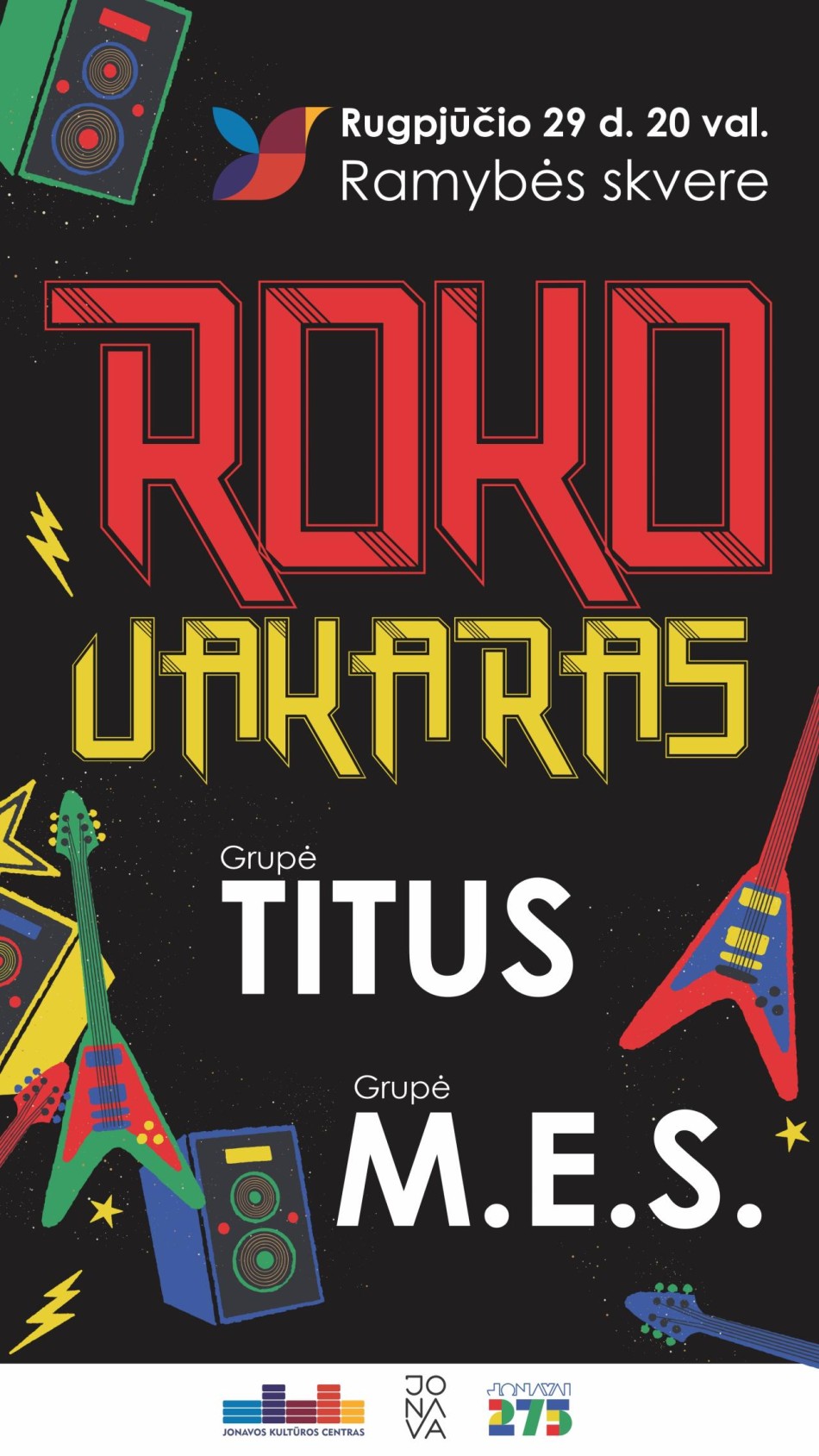 Roko muzikos vakaras