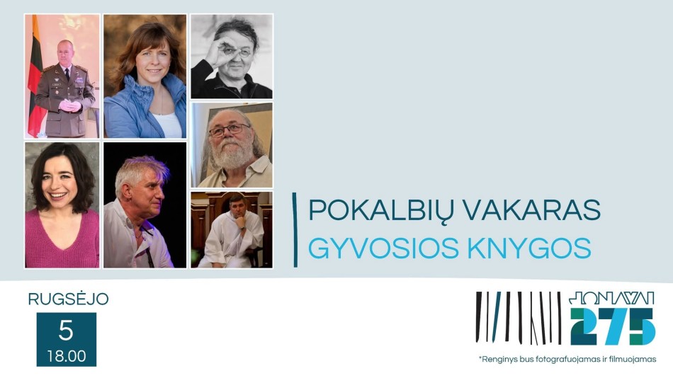 Pokalbių vakaras „Gyvosios knygos“