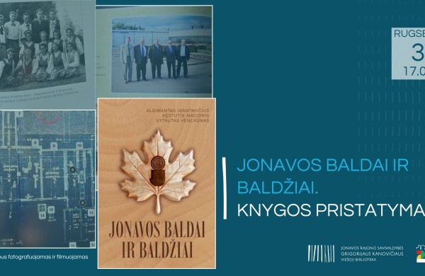Biblioteka kviečia kartu švęsti Jonavos miesto 275-ąjį gimtadienį! 