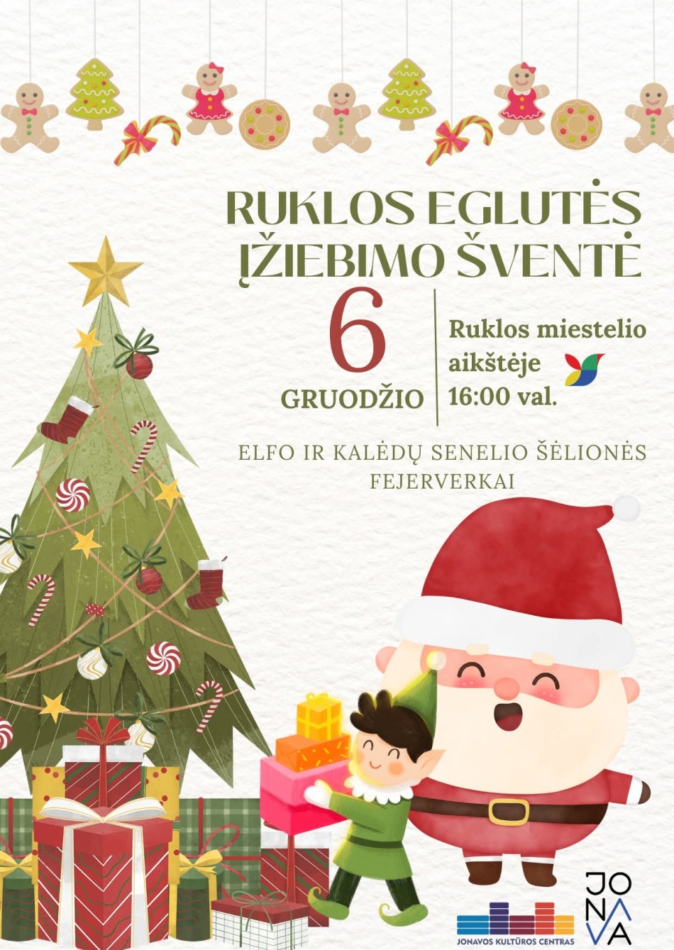 Ruklos eglutės įžiebimo šventė