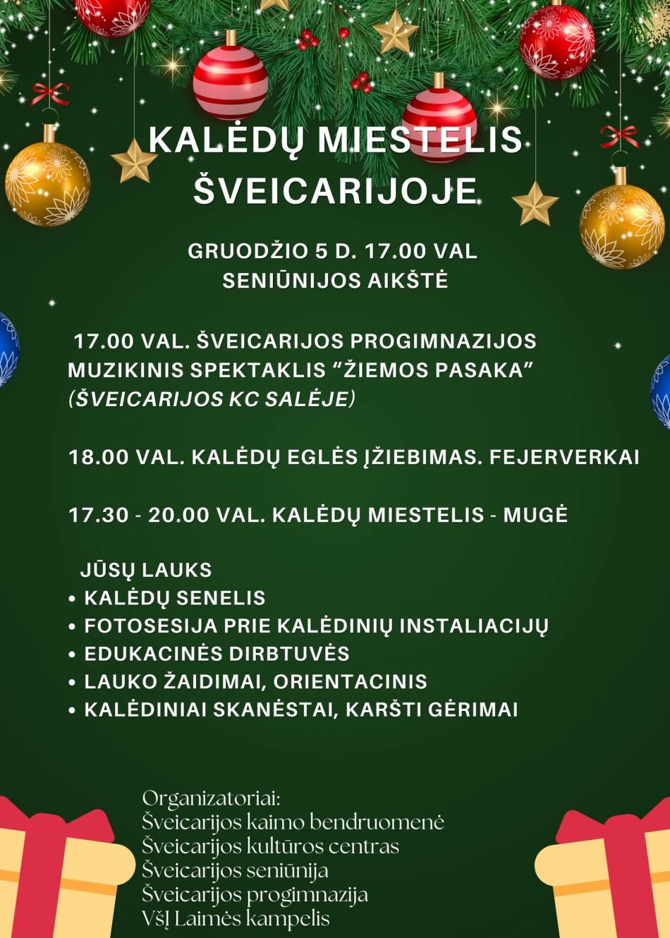 Šveicarijos žaliaskarės įžiebimas